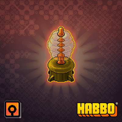 Yellow Amber Lamp