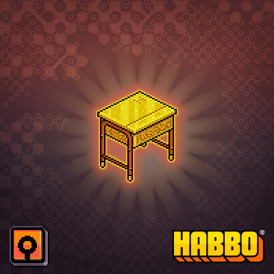 Rare Gilded Desk