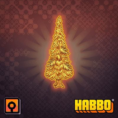 Gold Winter Pine