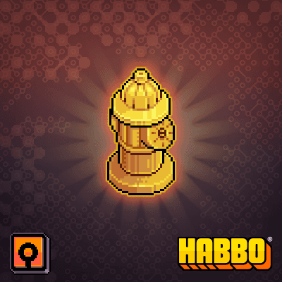 Gold Hydrant