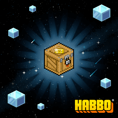 Miniature Gold Plasto Crate