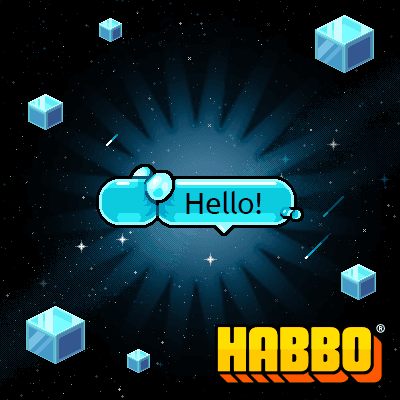 Blue Balloon Chat Bubble (chatstyle_1012)