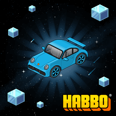 Blue Sports Car