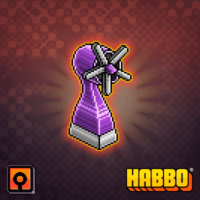 Purple Powered Fan
