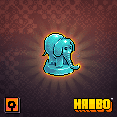 Rare Diamond Elephant Statue