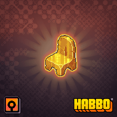 Solid Gold Chair