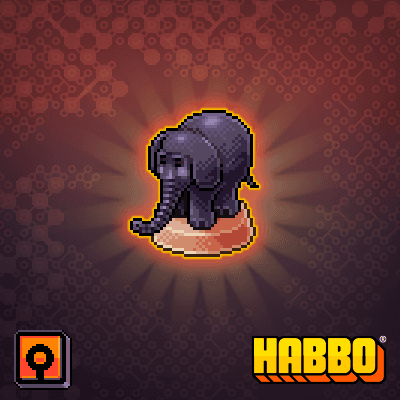 Rose Gold Elephant