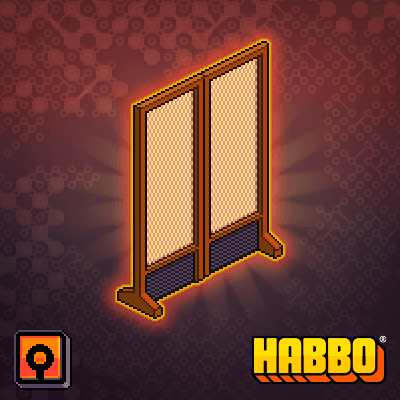 Rose Gold Oriental Screen
