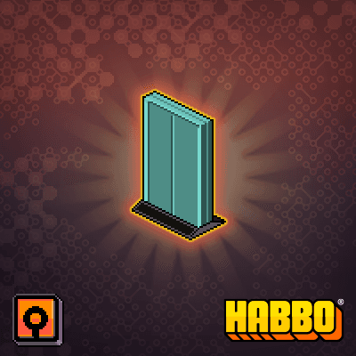 Teal Spaceship Door